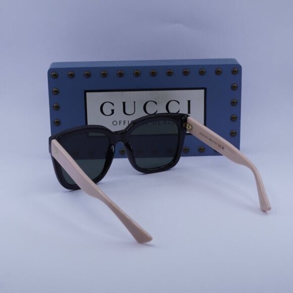 Gucci GG1338S 006 Square Sunglasses - Black/Pink/Grey - Picture 4 of 11